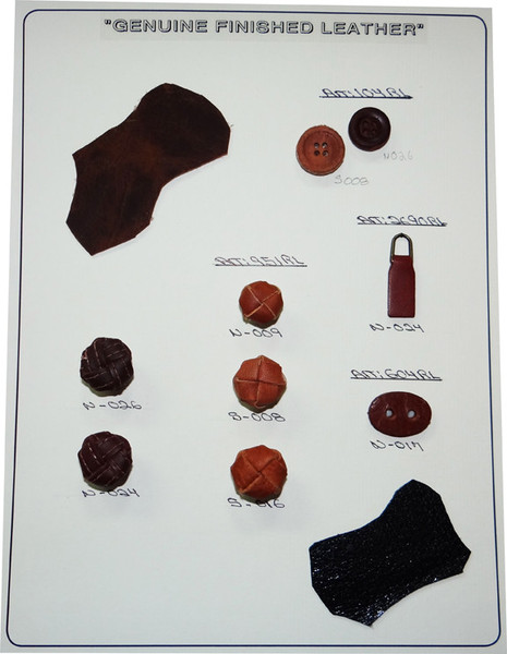 Leather Buttons - Hemisphere Button & Accessories, LLC