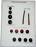 leather buttons , leather button